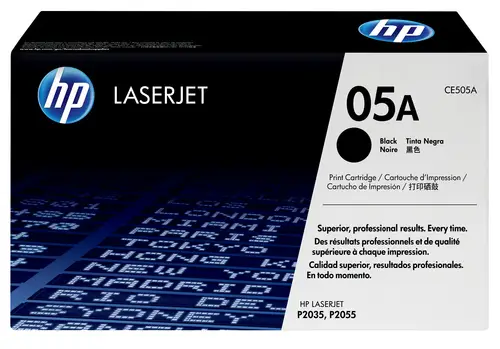 Cartucho de tóner original LaserJet 05A negro - Imagen 1