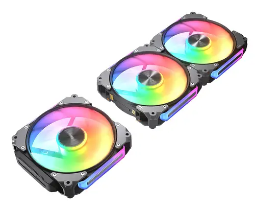 CF-APR12HB-RGB Carcasa del ordenador Ventilador 12 cm Negro 1 pieza(s) - Imagen 7