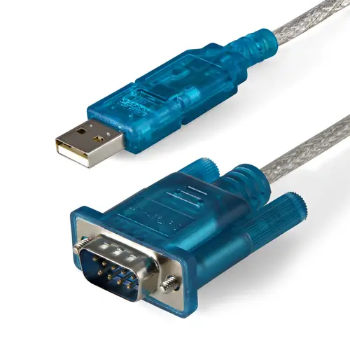 Cable Adaptador 0,9m USB a Puerto Serie Serial RS232 DB9 PC Mac Linux - Imagen 1