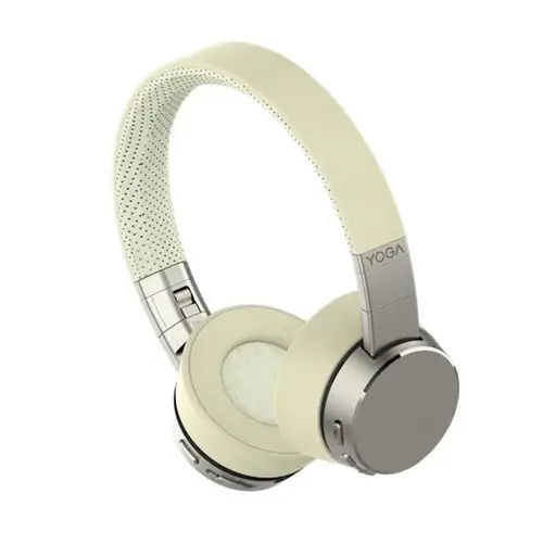 Yoga Auriculares Inalámbrico y alámbrico Diadema Bluetooth Crema de color, Blanco - Imagen 2