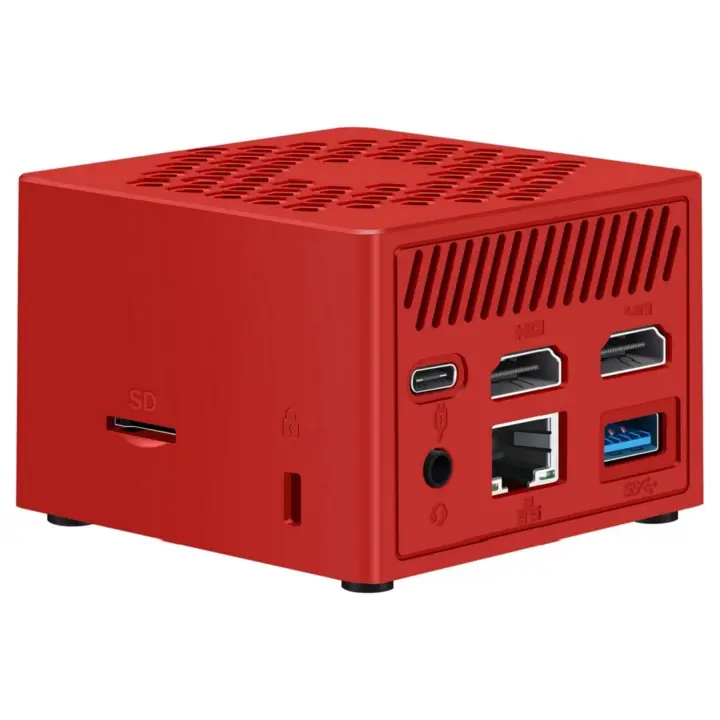 MiniPC N100 12GB 256GB Rojo