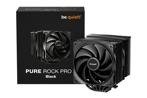 Pure Rock Pro 3 Black Procesador Refrigerador de aire 12 cm Negro 1 pieza(s) - Imagen 5
