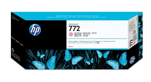 Cartucho de tinta DesignJet 772 magenta claro de 300 ml - Imagen 1