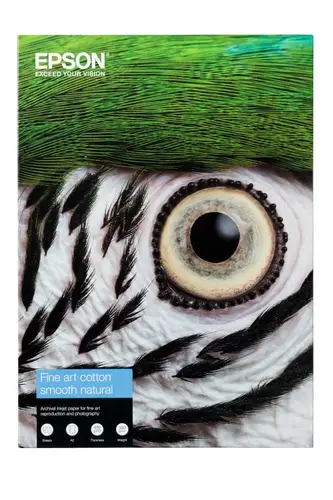 Fine Art Cotton Smooth Natural II, A4 25 Sheets - Imagen 1