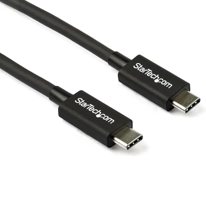 Cable Thunderbolt 3 Pasivo de 80cm - 40Gbps - PD 100W - Vídeo 4K..