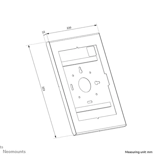 WL15-601BL1 Carcasa para tablet - 10.9-11" | 25,4-27,9 cm - con bloqueo - Imagen 15