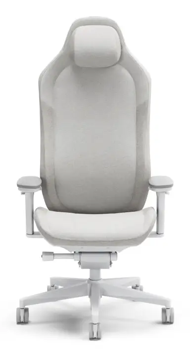 FD-CH-RE1F-02 silla para videojuegos Silla para videojuegos de PC Asiento acolchado Blanco