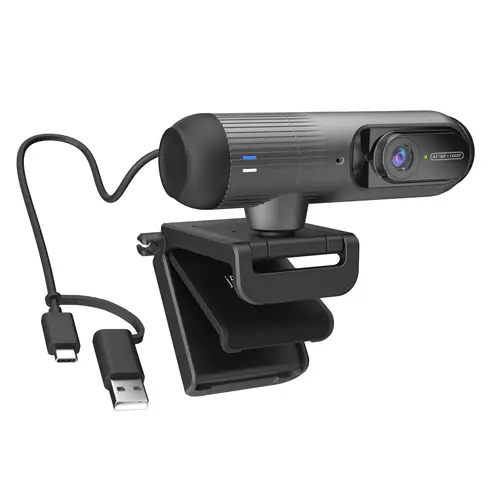 Cámara Web 2K con IA y Enfoque Automático - Imagen 2