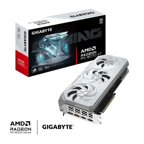 Radeon RX 9070 XT GAMING OC ICE 16G Tarjeta Gráfica - Imagen 2