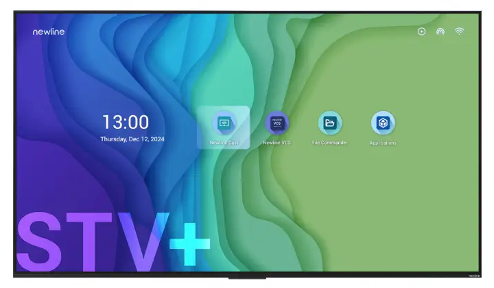 STV-9824PLUS pantalla de señalización 2,49 m (98") LED 400 cd / m² 4K Ultra HD Negro Pantalla táctil Procesador incorporado