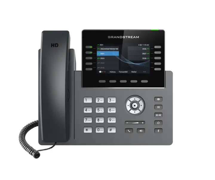 GRP2615 teléfono IP Negro, Gris 10 líneas TFT Wifi