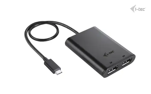 USB-C Dual 4K/60Hz (single 8K/30Hz) DP Video Adapter - Imagen 2