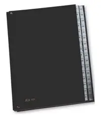 82401 clasificador de escritorio Negro