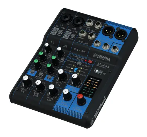 MG06X mezclador DJ 6 canales Negro - Imagen 2