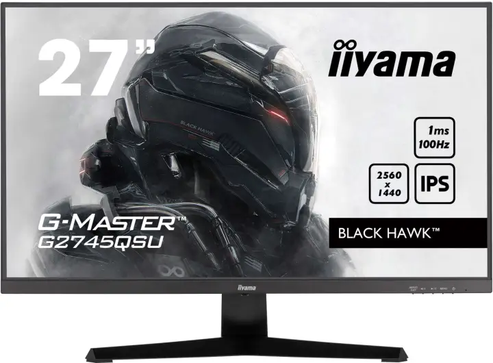 G-MASTER G2745QSU-B2 pantalla para PC 68,6 cm (27") 2560 x 1440 Pixeles Wide Quad HD LED Negro