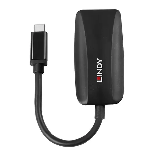 43337 adaptador de cable de vídeo 0,13 m USB Tipo C DisplayPort Negro - Imagen 2