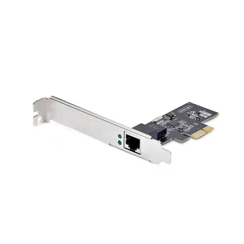 Tarjeta de Red Ethernet NBASE-T PCI Express de 2,5Gbps - Chipset Intel® I225-V - Tarjeta Adaptador de Red Ethernet PCIe - NIC LAN PCI-E para Servidores - Tarjeta LAN - Imagen 1