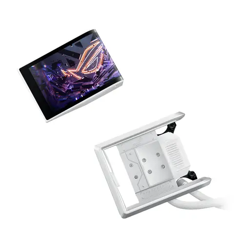 ROG RYUO IV 360 ARGB WHT Procesador Sistema de refrigeración líquida todo en uno 12 cm Blanco - Imagen 12