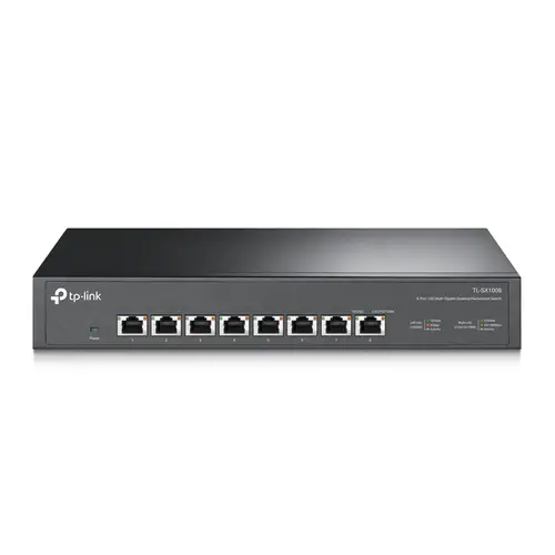 TL-SX1008 switch No administrado 10G Ethernet (100/1000/10000) 1U Negro - Imagen 2