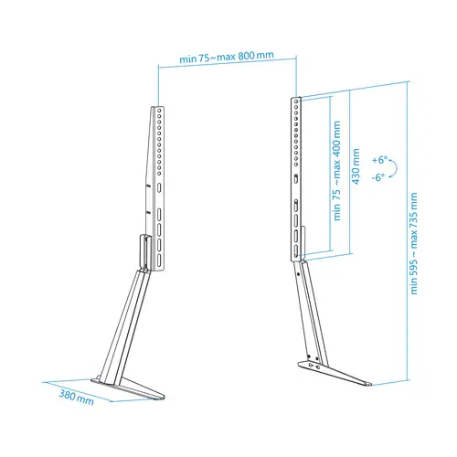 Soporte de mesa para pantallas 32-70 - Imagen 7