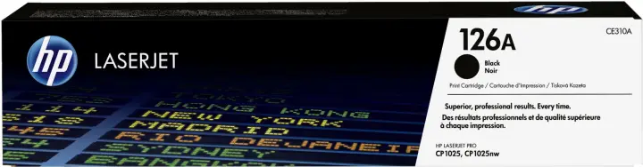 Cartucho de tóner original LaserJet 126A negro