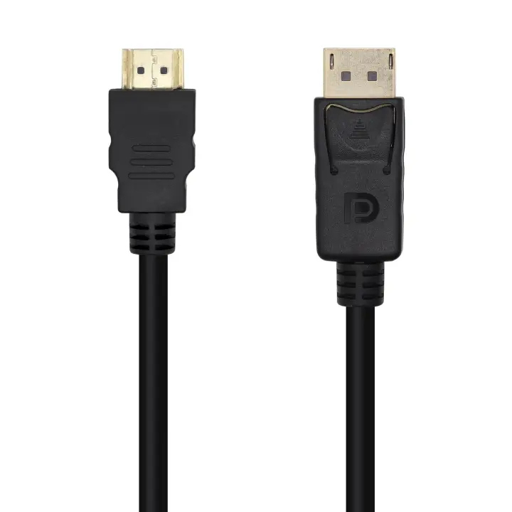 Cable Conversor DisplayPort A HDMI, DP/M-HDMI/M, Negro, 1.0m