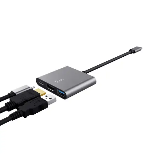 Dalyx USB 3.2 Gen 1 (3.1 Gen 1) Type-C Aluminio, Negro - Imagen 3