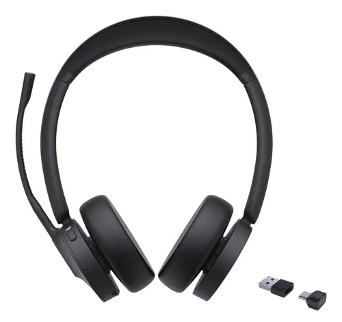 BH70 Dual Teams Auriculares Inalámbrico Diadema Oficina/Centro de llamadas USB Type-C / USB Type-A Bluetooth Negro - Imagen 1