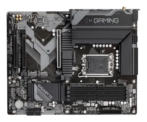 B760 GAMING X AX Placa Base - Compatible con procesadores Intel Core de 14ª generación, VRM digital de 8+1+1 fases, hasta 7600MHz DDR5 (OC), 3x PCIe 4.0 M.2, Wi-Fi 6E, 2.5GbE LAN, USB 3.2 Gen 2 - Imagen 5