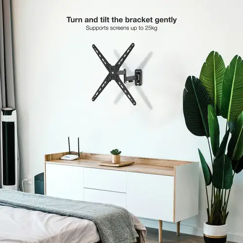 Soporte de Pared para Pantallas 13"-55", Negro - Imagen 4