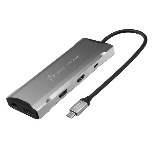 JCD397-N Miniestación de acoplamiento 4K60 Elite USB-C® para tres monitores de 10 Gbps - Imagen 1
