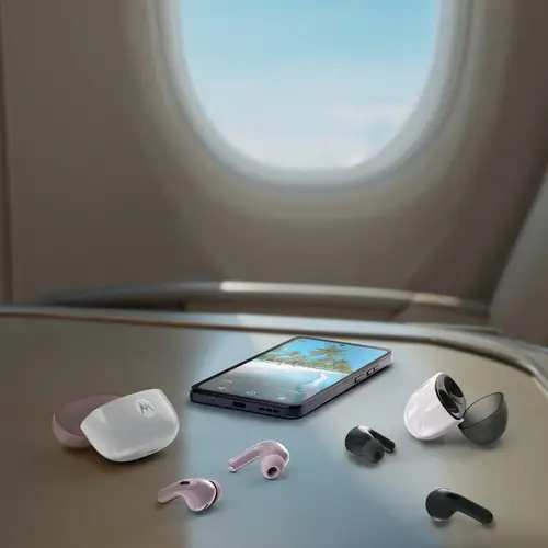 Moto Buds 2 Auriculares Inalámbrico Dentro de oído Llamadas/Música Bluetooth Violeta - Imagen 12