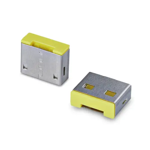 Tapones de Bloqueo USB-A de Repuesto con Pestillo - Paquete de 25 - Para USB-A-PORT-BLOCKER - Tapones Antipolvo A Presión - Reutilizables - Para Ordenadores - Imagen 2