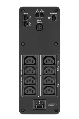 BR1600SI sistema de alimentación ininterrumpida (UPS) Línea interactiva 1,6 kVA 960 W 8 salidas AC - Imagen 3