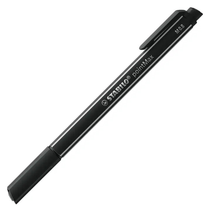 pointMax rotulador de punta fina Medio Negro 1 pieza(s)