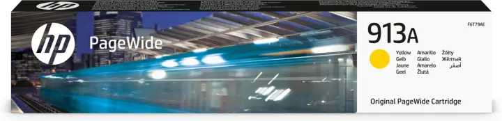 Cartucho amarillo original PageWide 913A