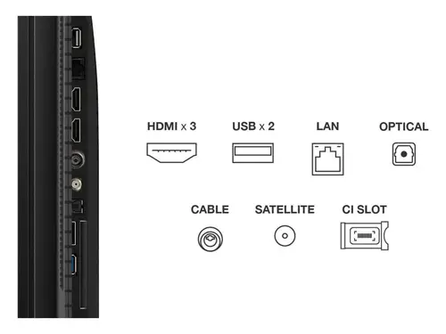 T69C 43T69C Televisor 109,2 cm (43") 4K Ultra HD Smart TV Wifi Negro 350 cd / m² - Imagen 5
