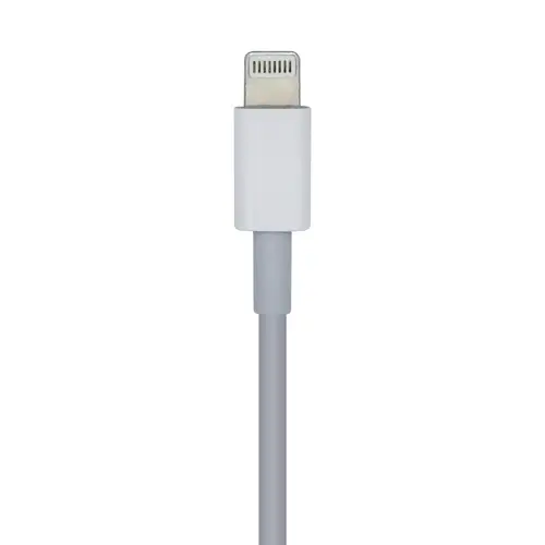 Cable USB 2.0 USB-C A Lightning PD 2A, Lightning/M-USB-C/M, Blanco, 20cm - Imagen 2