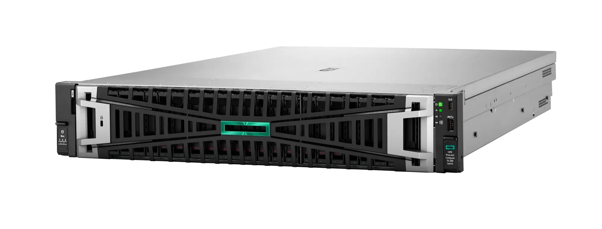 ProLiant Compute DL380 Gen12 6507P 8c 1P 2x32GB-R 8SFF MR408i-o 2x480GB SSD 2x1000W PS EU Server