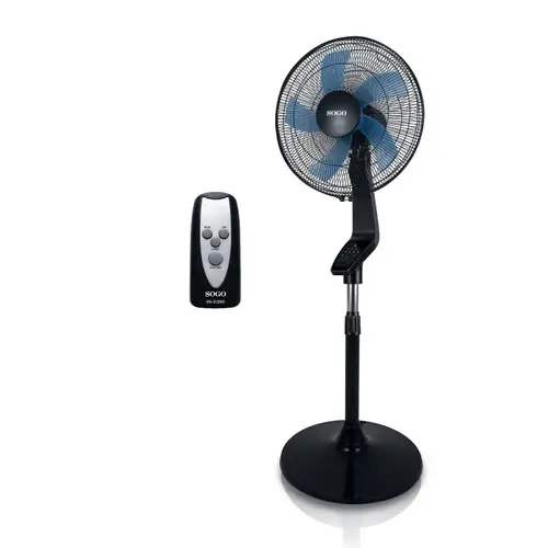VEN-SS-21280 ventilador Negro, Azul, Plata - Imagen 1