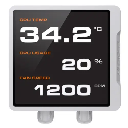 CGR-PSDVPRGB-W-240 Procesador Sistema de refrigeración líquida todo en uno 12 cm Blanco - Imagen 4