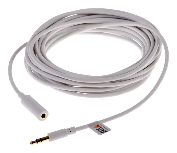 01589-001 cable de audio 5 m 3,5mm Blanco