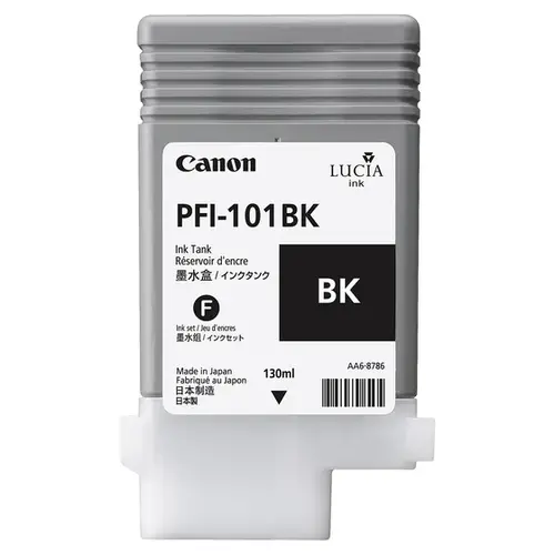 PFI-101BK cartucho de tinta Original Negro - Imagen 1