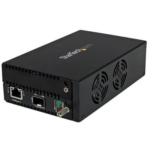 Conversor de Medios Ethernet de Cobre a Fibra de 10 Gigabits - Gestionado - con SFP+ Abierto - Imagen 1