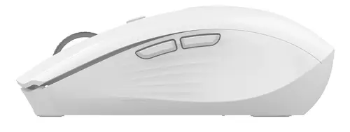 Ratón W01 Blanco RGB Inalámbrico Recargable 500 mAh 1600DPI SilentClick - Imagen 3