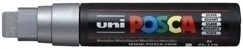 MARCADOR UNIBALL POSCA PC17K 15MM PLATA