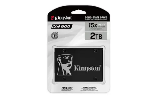 Disco SSD KC600 SATA3 2,5" de 2048 G - Imagen 4