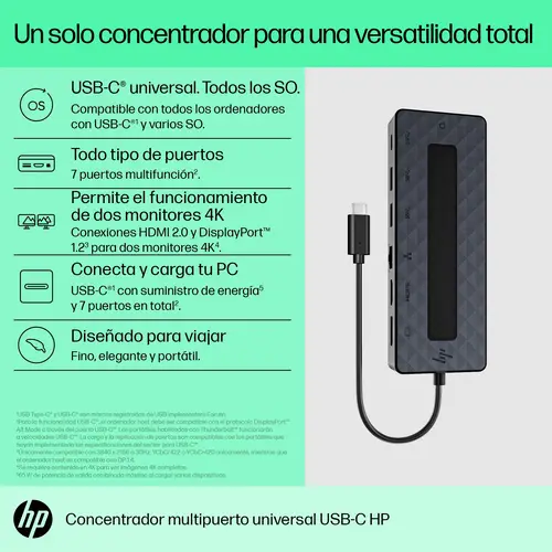 Concentrador multipuerto universal USB-C - Imagen 7