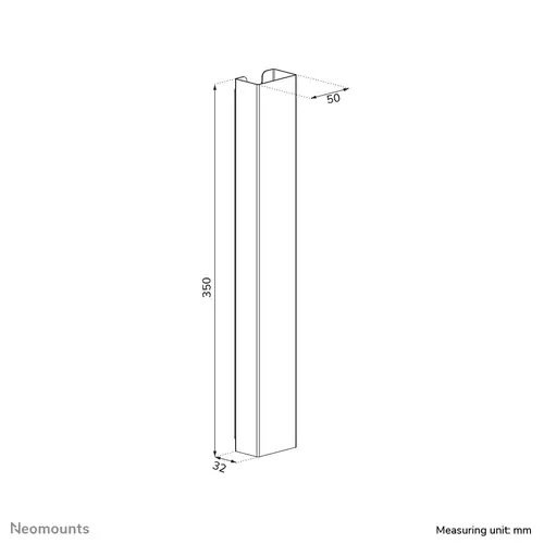 ADS06-123WH Canaleta para cables- fijación magnética - universal - Imagen 10
