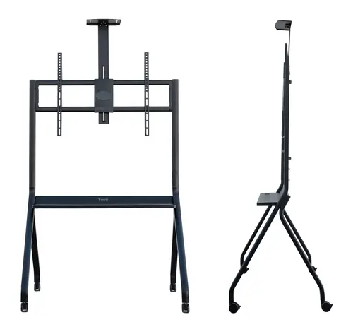 iStar Soporte de Suelo con Ruedas para Pantallas 55"- 100", Negro - Imagen 2